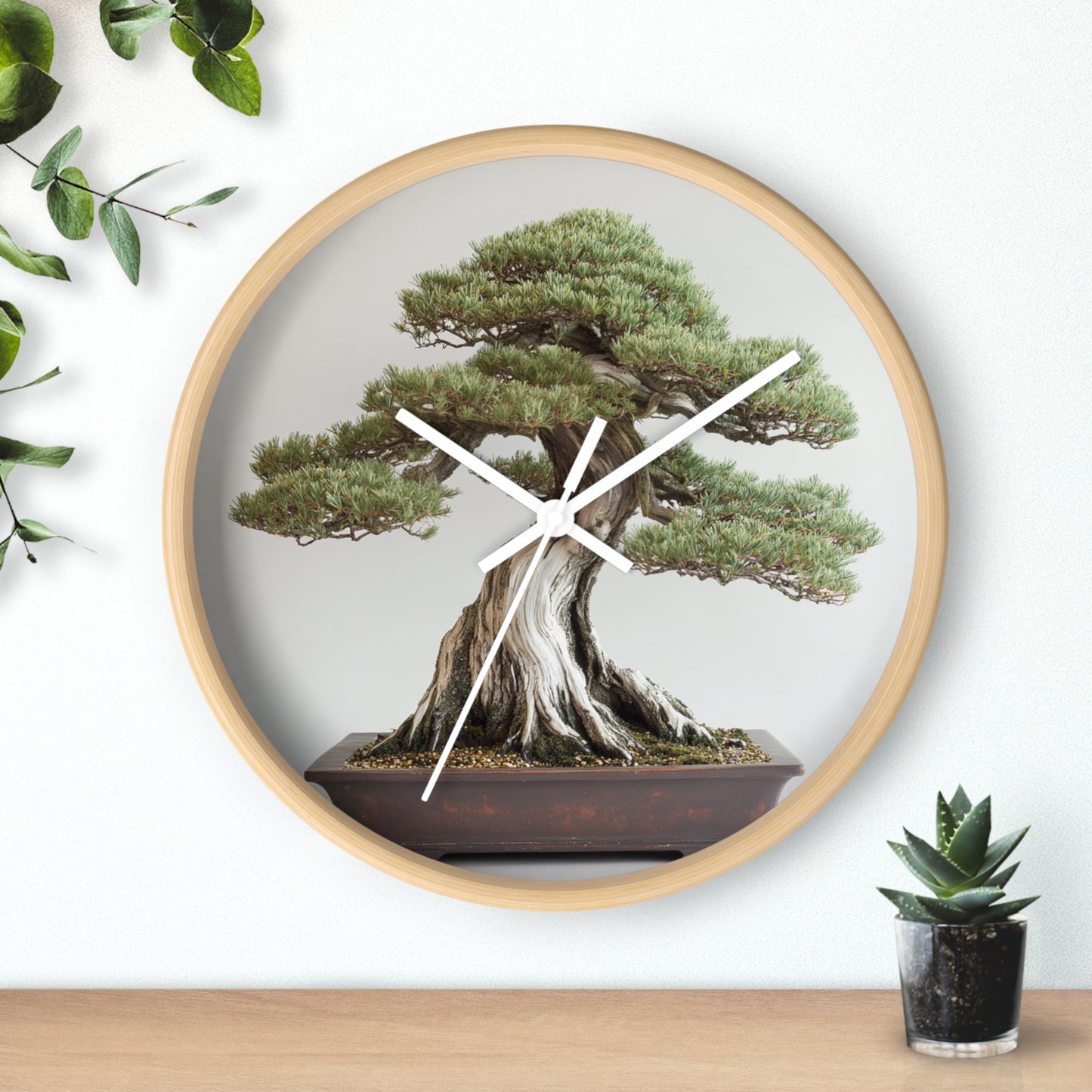 Bonsai Wall Clock