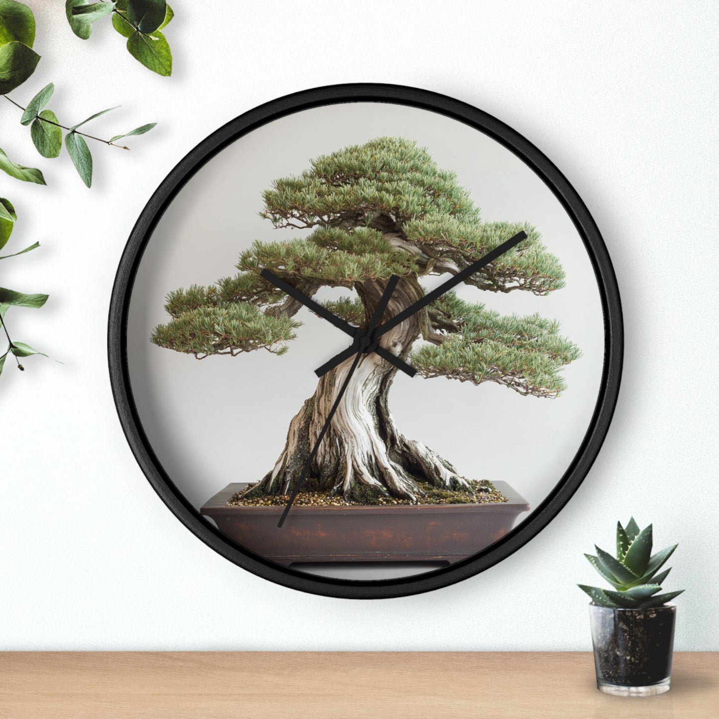 Bonsai Wall Clock