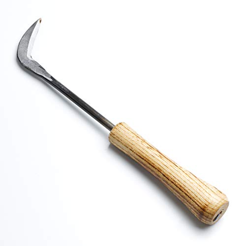 Wazakura Bonsai Repotting Sickle MADE IN JAPAN, Japanese Gardening Tool for Transplant - 2inch(50mm) Blade