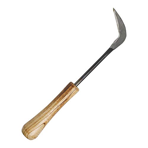 Wazakura Bonsai Repotting Sickle MADE IN JAPAN, Japanese Gardening Tool for Transplant - 2inch(50mm) Blade