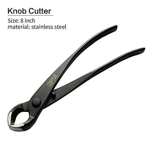 5-Piece Bonsai Tool Set,Knob Cutter,Concave Cutter,Wire Cutter,Jin Pliers,Bonsai Scissors