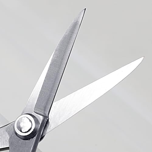 KAKURI Satsuki Bonsai Scissors 7" (180 mm) Professional Bonsai Tool, Japanese Stainless Steel, Silver, Made in JAPAN