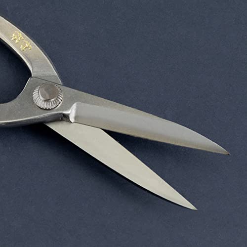 Wazakura Yasugi Stainless Steel Made in Japan Ashinaga Bonsai Scissors 8" (200 mm), Pruning Shears, Japanese Gardening Tools - Yasugi Stainless Steel Traditional Ashinaga