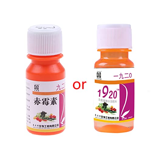 Newwyt Acido Gibberellico Liquido 20ml 920 Piante Regolatore di Crescita Pausa Sonno Fertilizzante Produzione Aumento per Giardino Fattoria Come mostrato nell'immagine Liquido Come mostrato