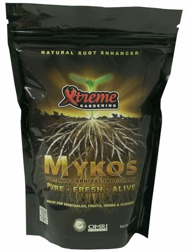 Xtreme Gardening HGC721205 Mykos Pure Mycorrhizal Inoculant Organic Root Enhancer, 2.2 lbs, Black