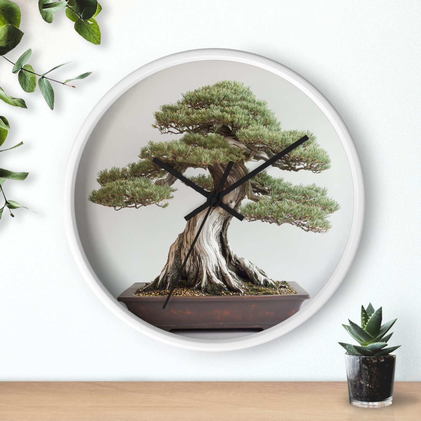 Bonsai Wall Clock