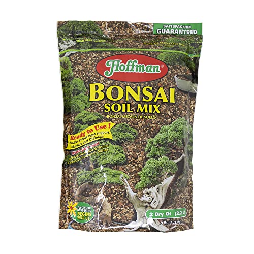 Hoffman 10708 Bonsai Soil Mix, 2 Quarts, 2 Pack