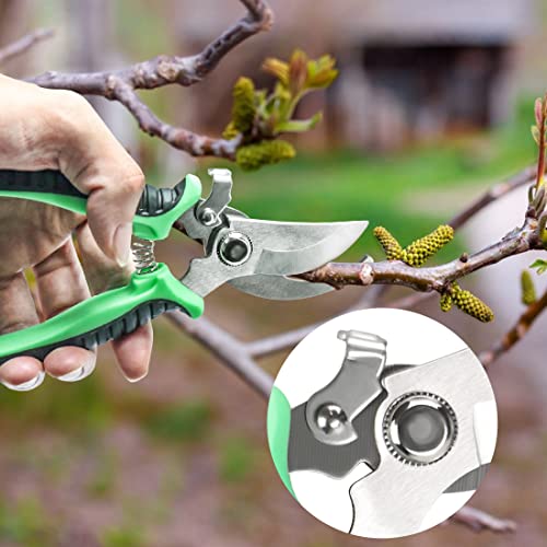 Bonsai Tool Kit, 21 Pcs Gardening Tools Set Include Garden Pruning Shears, Plant Trimming Scissors, Training Wire, Succulent Tool, Leather Bag Storage, Gardening Gifts for Women, Plant Lovers