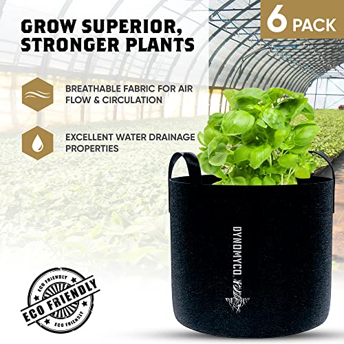 340g Premium Mycorrhizal Inoculant + 6PC 5-gallon Grow Bags