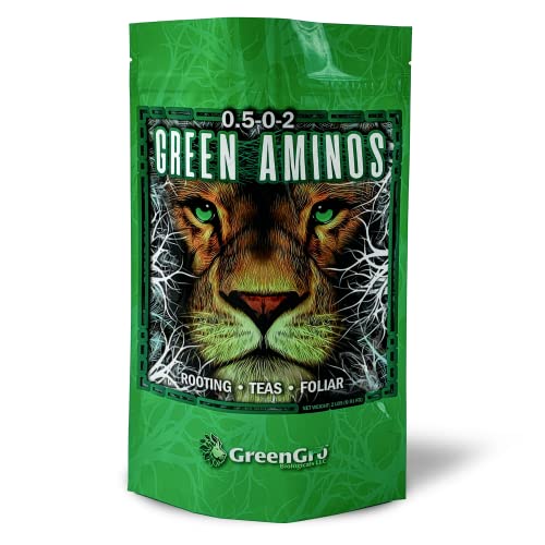 GreenGro Plant Food Bundle - Green Aminos & Nature's Brix & Flower Finisher (2lb Each) / Increase Yields & Improve Flavor Profile/Vital Plant Nutrients