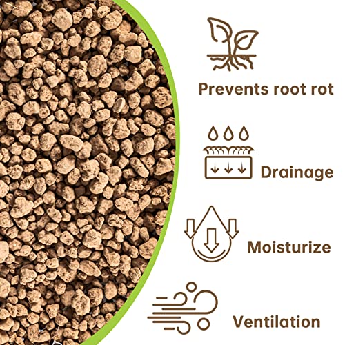 400g Akadama Soil Bonsai Soil - Sukh Akadama Bonsai Potting Soil Pon Substrate for Outdoor Indoor Plants