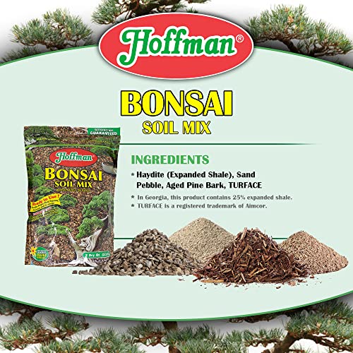 Hoffman 10708 Bonsai Soil Mix, 2 Quarts, 2 Pack