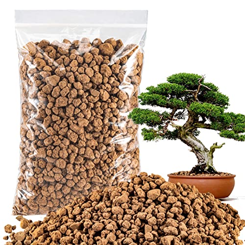 400g Akadama Soil Bonsai Soil - Sukh Akadama Bonsai Potting Soil Pon Substrate for Outdoor Indoor Plants